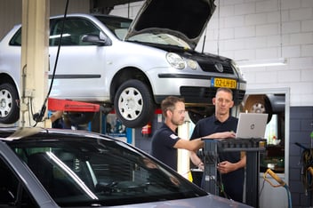 Distributieriem vervangen