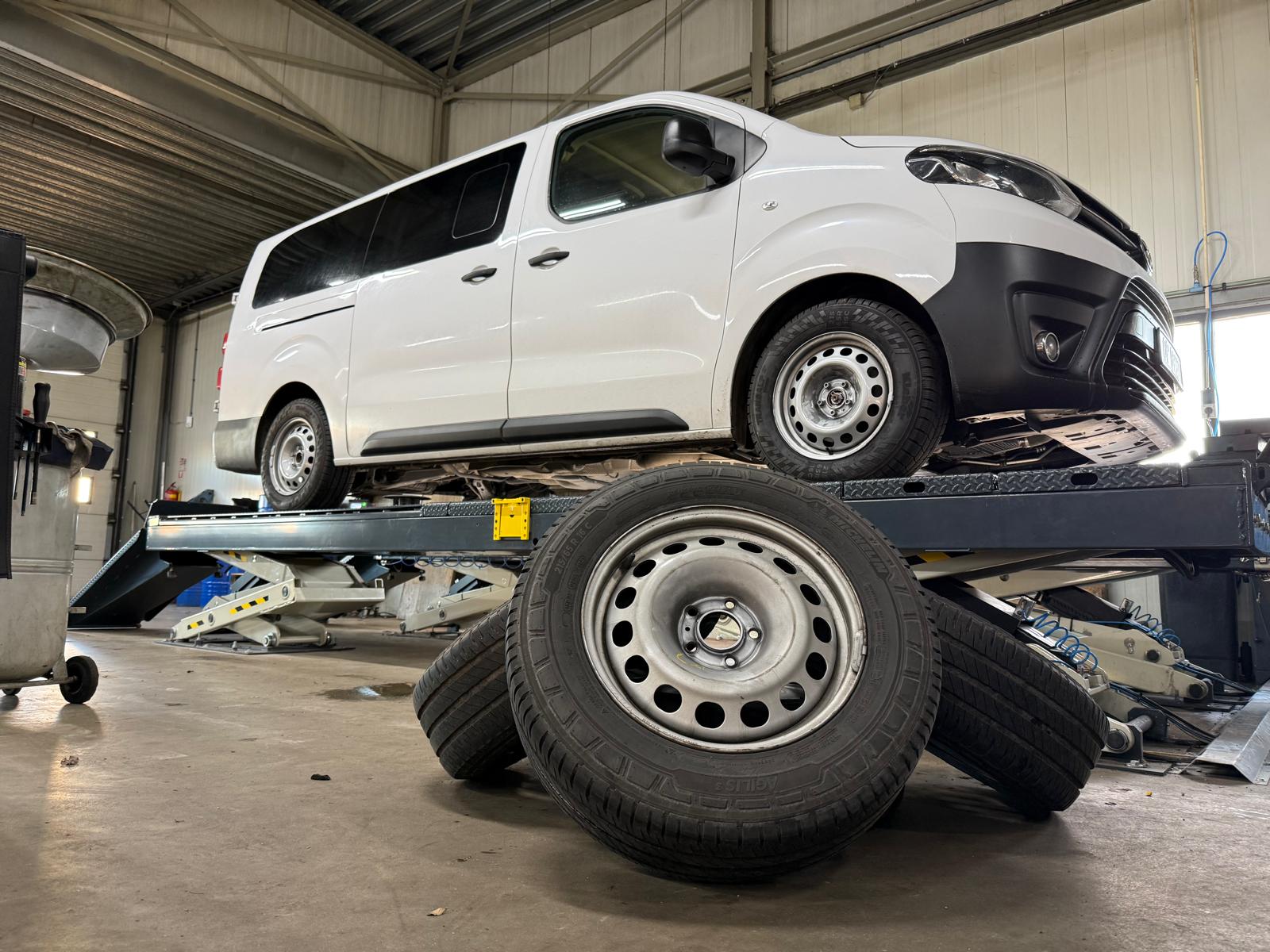 Bedrijfswagen onderhoud